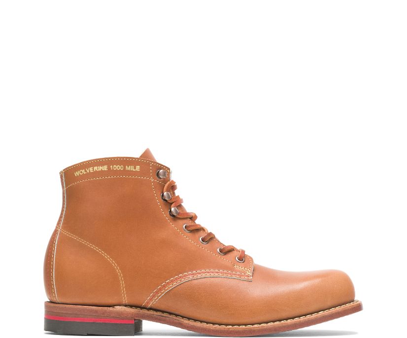 Chaussures Wolverine 1000 Mile x Rawlings Homme - Orange (JKH401862)